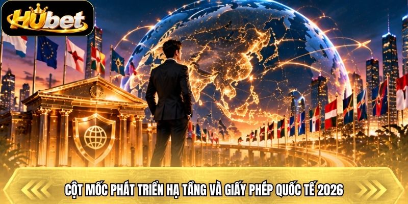 Cột mốc phát triển hạ tầng và giấy phép quốc tế 2026