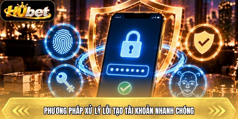 Phương pháp xử lý lỗi tạo tài khoản nhanh chóng