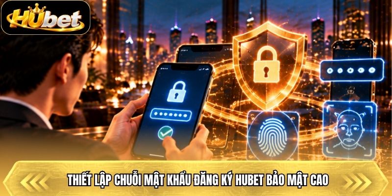Thiết lập chuỗi mật khẩu đăng ký Hubet bảo mật cao