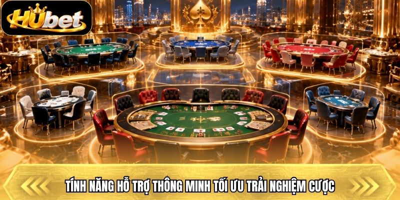 Tính năng hỗ trợ thông minh tối ưu trải nghiệm cược